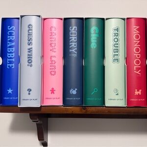 Library of Play Classic Board Games - Colorful Box Collection sold individually